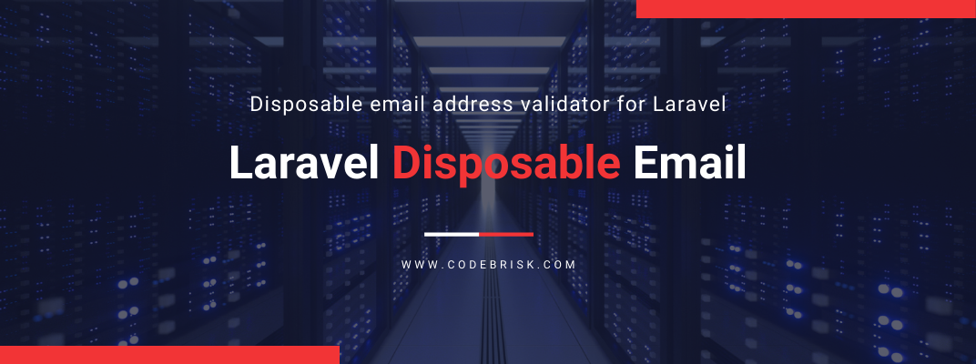 An Awesome Disposable Email Address Validator for Laravel cover image